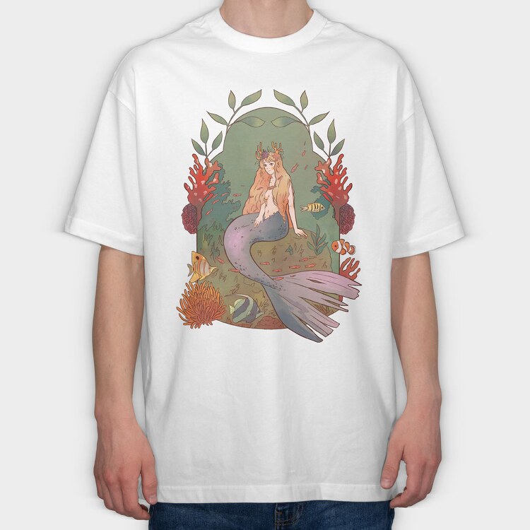 Fairytale 7, Tricou Oversize Barbati (Unisex)