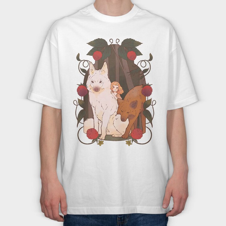 Fairytale 8, Tricou Oversize Barbati (Unisex)