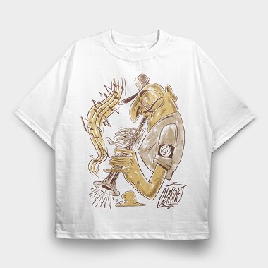 Musicians, Tricou Oversize Barbati (Unisex)