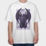 Chtulu Throne, Tricou Oversize Barbati (Unisex)
