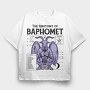Baphomet Anatomy, Tricou Oversize Barbati (Unisex)