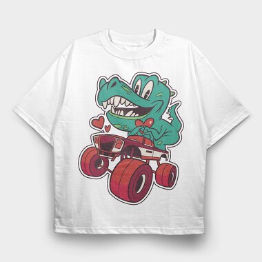 Trex Truck, Tricou Oversize Barbati (Unisex)