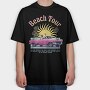 Beach Tour, Tricou Oversize Barbati (Unisex)