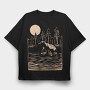Bear Art, Tricou Oversize Barbati (Unisex)