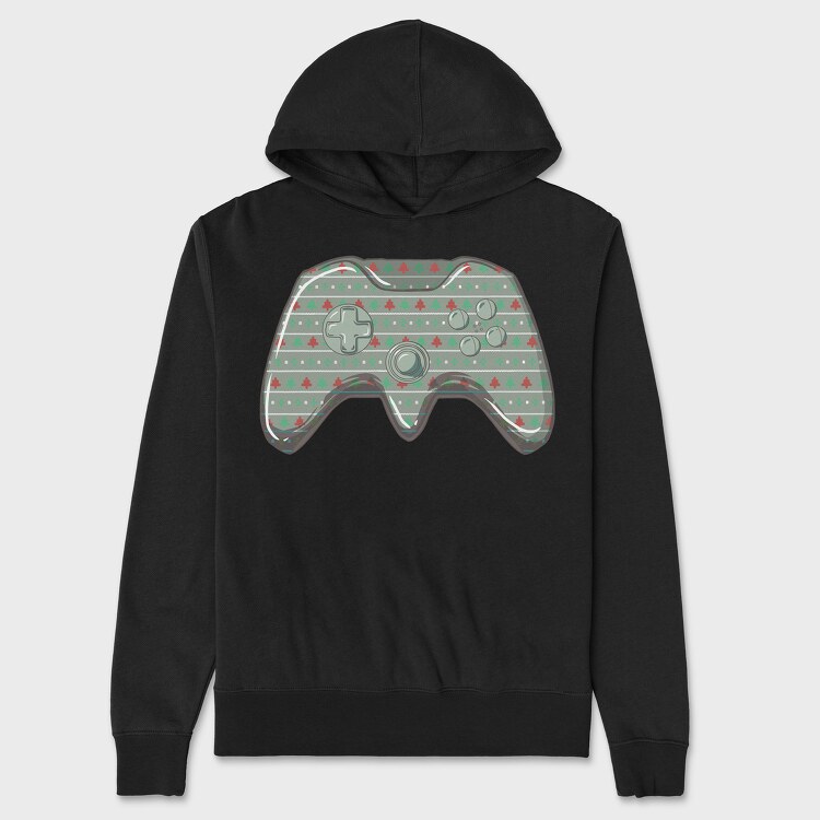 Controller Christmas, Hanorac Oversize Barbati (Unisex)