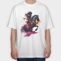 Colorful Horse, Tricou Oversize Barbati (Unisex)
