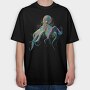 Colorful Octopus, Tricou Oversize Barbati (Unisex)