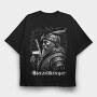 Beer Warrior, Tricou Oversize Barbati (Unisex)