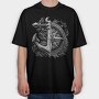Compass Anchor, Tricou Oversize Barbati (Unisex)