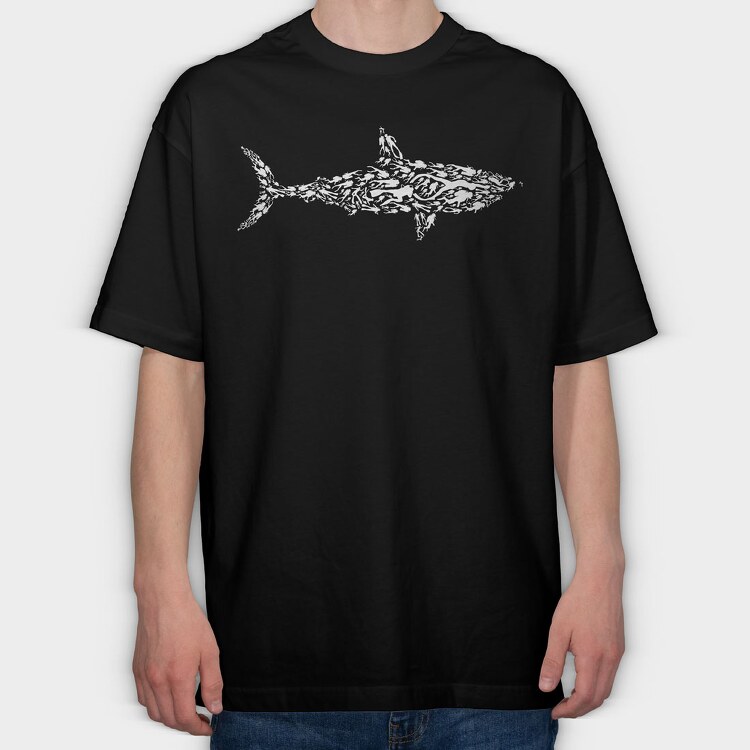 Shark Subadivers, Tricou Oversize Barbati (Unisex)