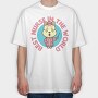 Best Nurse in the World Cartoon, Tricou Oversize Barbati (Unisex)