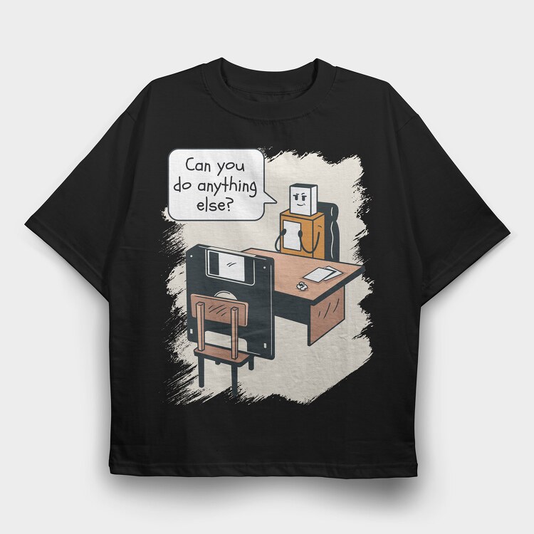 Usb Boss, Tricou Oversize Barbati (Unisex)