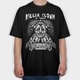 Killer Clown in Town, Tricou Oversize Barbati (Unisex)