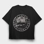 Viking Ship, Tricou Oversize Barbati (Unisex)
