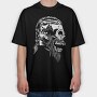 Viking Skull 3, Tricou Oversize Barbati (Unisex)