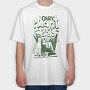 Crazy Plant Lady, Tricou Oversize Barbati (Unisex)