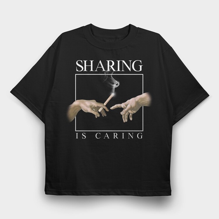 Creation Moment Sharing, Tricou Oversize Barbati (Unisex)