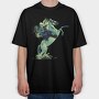 Ghost Cowboy, Tricou Oversize Barbati (Unisex)