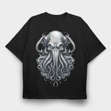 Cthulhu, Tricou Oversize Barbati (Unisex)