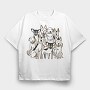 Pariah Dogs, Tricou Oversize Barbati (Unisex)