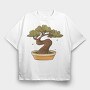 Bonsai, Tricou Oversize Barbati (Unisex)