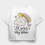 Let Your Day Shine, Tricou Oversize Barbati (Unisex)