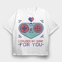 Paused My Game for You, Tricou Oversize Barbati (Unisex)