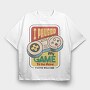 Paused My Game, Tricou Oversize Barbati (Unisex)