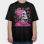 Girlie Skeleton, Tricou Oversize Barbati (Unisex)