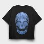 Skull Forest, Tricou Oversize Barbati (Unisex)