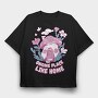 Gnome Like Home, Tricou Oversize Barbati (Unisex)