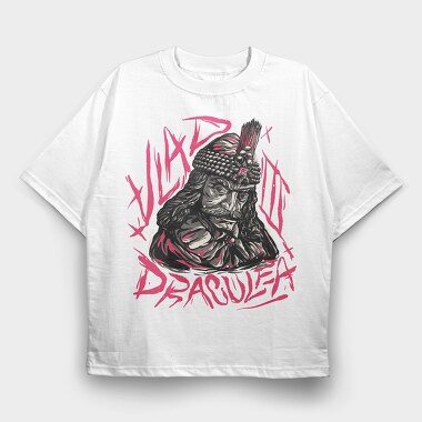 Vlad Draculea, Tricou Oversize Barbati (Unisex)
