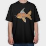 Wanna Be Shark, Tricou Oversize Barbati (Unisex)