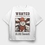 Wanted for Being Too Cute, Tricou Oversize Barbati (Unisex)