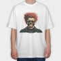Skull Punk, Tricou Oversize Barbati (Unisex)