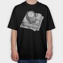 Watch and Money Stack, Tricou Oversize Barbati (Unisex)