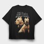 Pitbull Image, Tricou Oversize Barbati (Unisex)