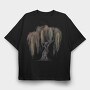 Weeping Willow Tree, Tricou Oversize Barbati (Unisex)