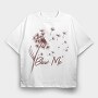 Dandelion, Tricou Oversize Barbati (Unisex)