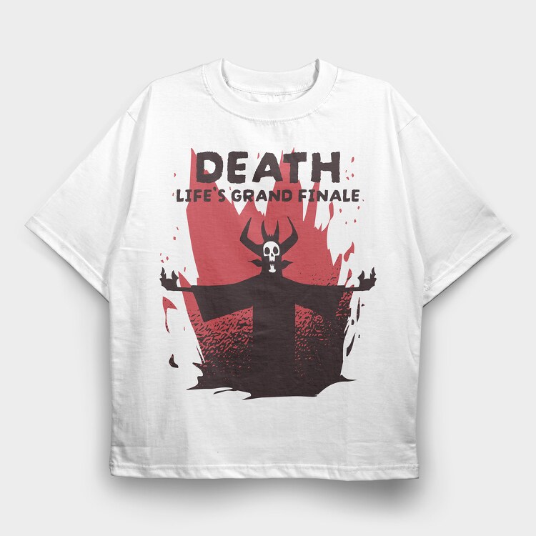 Death Grand Finale, Tricou Oversize Barbati (Unisex)
