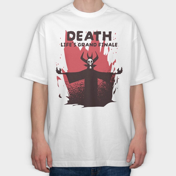 Death Grand Finale, Tricou Oversize Barbati (Unisex)