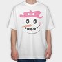 Snow Man Face 4, Tricou Oversize Barbati (Unisex)