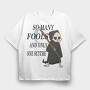 So Many Fools and Only One Scythe, Tricou Oversize Barbati (Unisex)