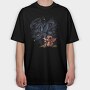 Magic Coffe Dragon, Tricou Oversize Barbati (Unisex)