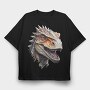 Dinosaur Hea, Tricou Oversize Barbati (Unisex)
