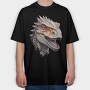 Dinosaur Hea, Tricou Oversize Barbati (Unisex)