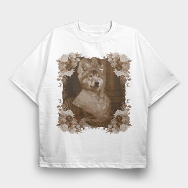 Wolf Royal, Tricou Oversize Barbati (Unisex)