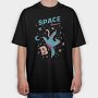 Space Dreams, Tricou Oversize Barbati (Unisex)