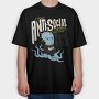 Punk Rock Octopus, Tricou Oversize Barbati (Unisex)