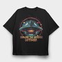Spacecship Universe Within, Tricou Oversize Barbati (Unisex)